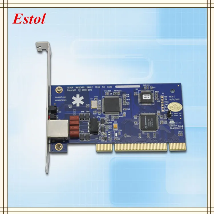 Звездочка E1 карты, цифровой голосовой телефонии E1/T1/J1 карты PCI один порт SS7, SIDN-PRI, R2 карты