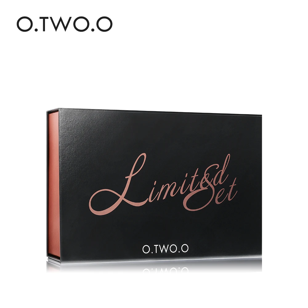 O. TWO. O 20 шт./кор. 24 к розовое золото масло для макияжа кожи + подводка губ карандаш