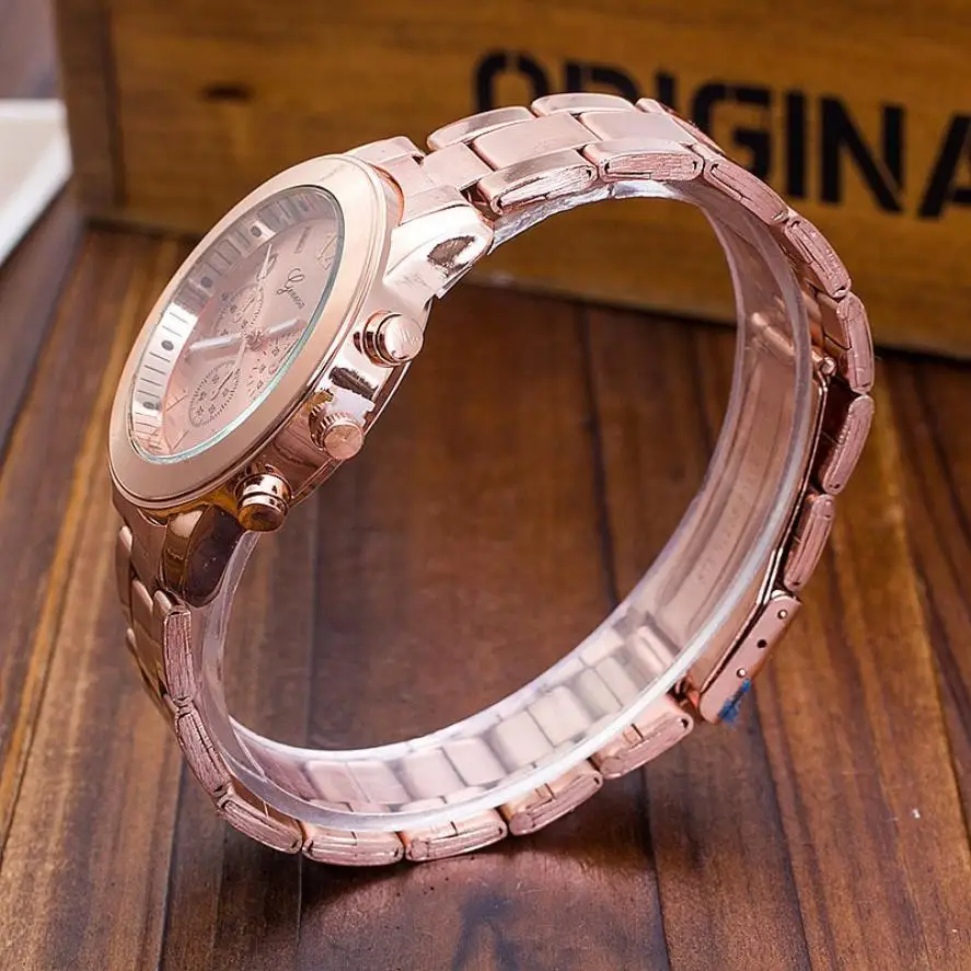 

2018 Rose Gold Watch Women Quartz Watches Ladies Top Brand Luxury Female Wrist Watch Girl Clock Relogio Feminino Hot Sale #F