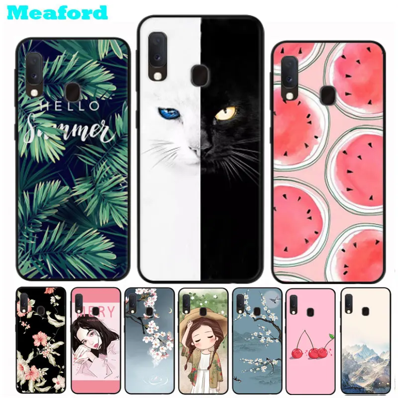 

Silicone Case For Samsung Galaxy A20E Cases Black Bumper Soft TPU Back Cover For Samsung A20E A 20E A202F A 20 E Phone Case capa