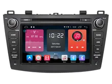 Android 6.0 car audio reproductor de DVD para Mazda 3 2010-2012 GPS cabeza multimedia receptor de unidad de dispositivo apoyo 4G BT wifi