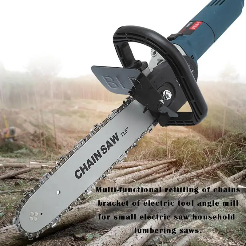 Reciprocating Saw Electric Saw Woodworking Attachment Chainsaw Fittings Set Angle Grinder Into Chain Saw Woodworking Tool Reciprocating Saw Electric Saw Woodworking Attachment Chainsaw Fittings Set Angle Grinder Into Chain Saw Woodworking Tool