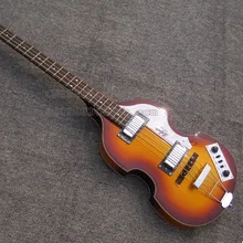 Новое поступление Hofner 500/1 серия зажигания винтажная скрипка бас-гитара золотистого цвета 4 струны BB2 электрическая бас-гитара