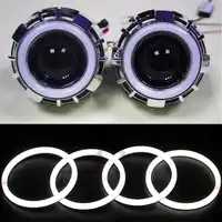 4pcs Super white 105mm 106mm E46 2D SMD Led angel eyes halo rings for BMW E46 Coupe 2D E46 Cabrio LED headlight car accessories