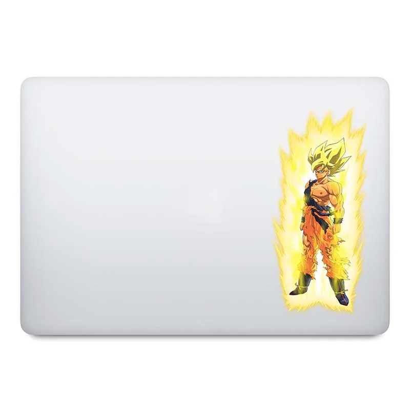 Борьба Goku Saiyan ноутбука Стикеры для наклейка на MacBook Pro Air retina 11 12 13 14 15 дюймов Аниме Mac книга кожи тетрадь