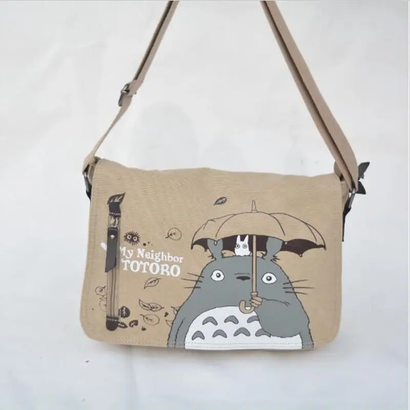 2016 Anime My Neighbor Totoro Messenger Canvas Bag Shoulder Bag Sling