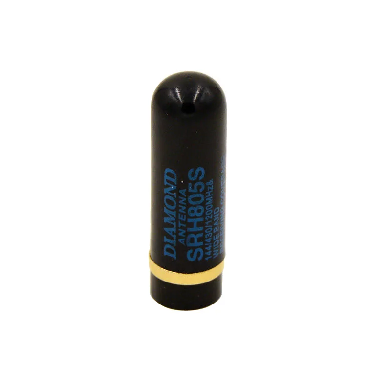 Короткий SRH 805S Двухдиапазонная UHF/VHF 144/430MHz 2.15dBi SMA Male антенна для двухстороннего
