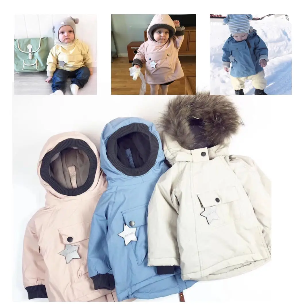 

ins hot kids 2018 autumn winter thick jacket coat boys clothing girls clothing kids winter clothes christams trench