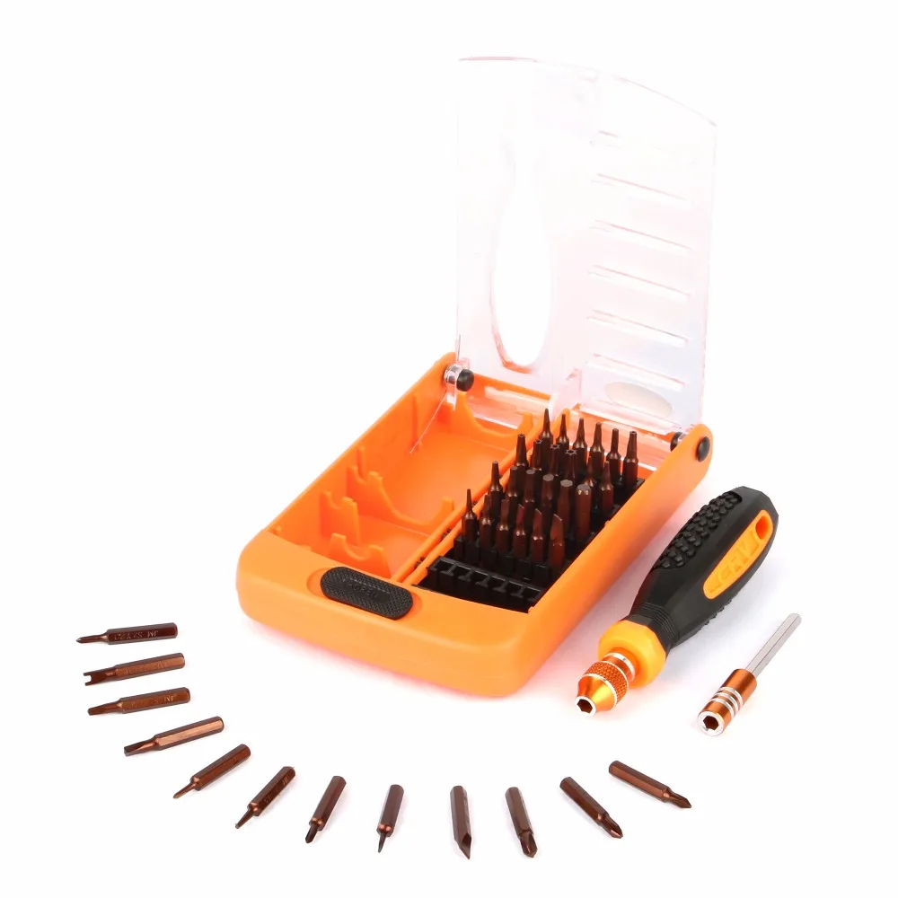 

38 in 1 Magnetic Screwdriver Bits With Extension Bar JAKEMY Hardware Accessories Repair Tools for Computer Laptop Digital Camera