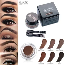 Women Eye Brow Tint Cosmetics Eyebrow Enhancers Waterproof Long Lasting EyeBrow Gel Cream Makeup Brush Pencil Gel Makeup