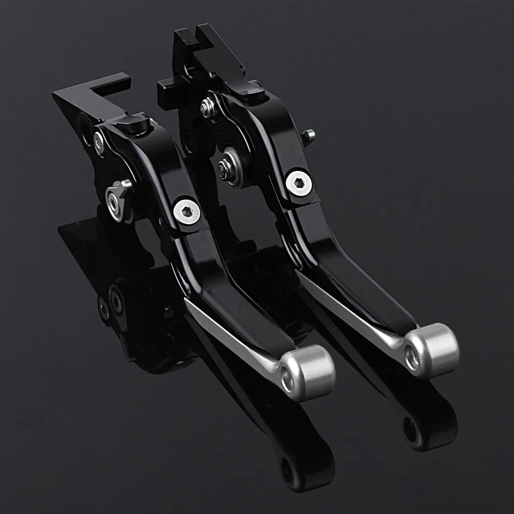 Motorcycle Accessories CNC Aluminum Adjustable Folding Extendable Brake Clutch Levers For Yamaha NVX 155 AEROX 155 2017 2018 (4)