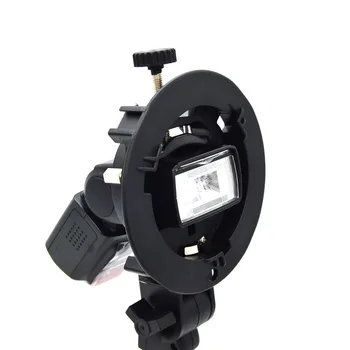

Bracket Pro Mount Adapter Holder for Speedlite Snoot Flash Softbox with Hand Grip 8899