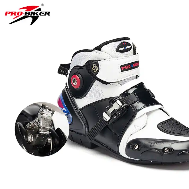 motorbike ankle boots