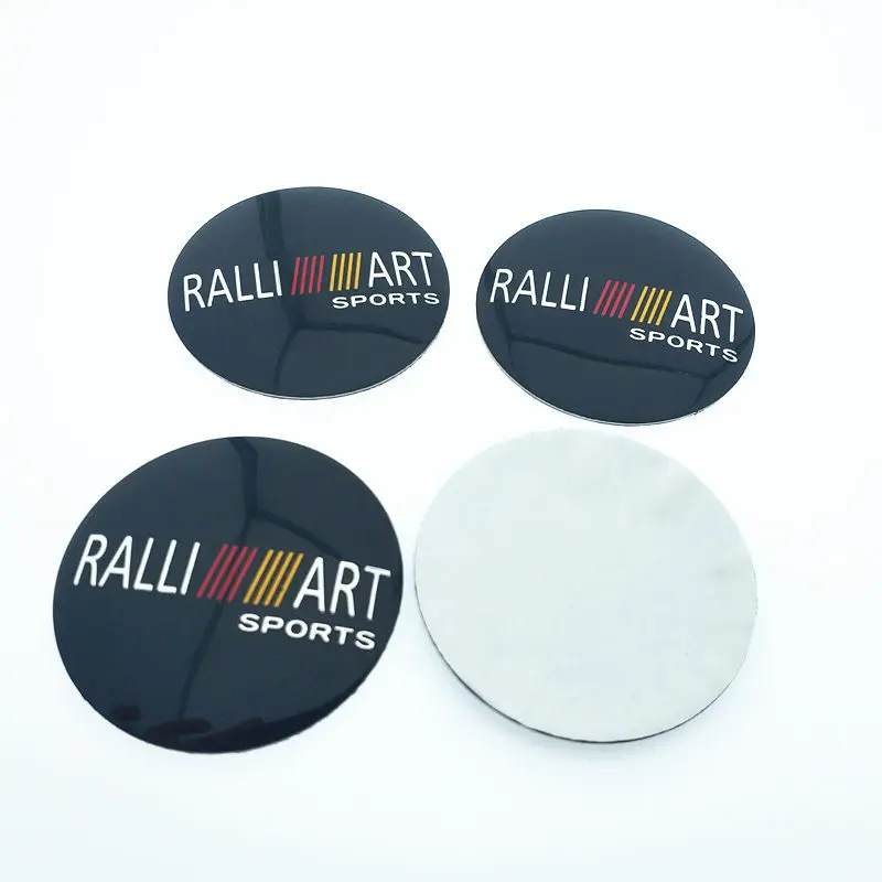 4 шт. Спортивная Центральная втулка колеса автомобиля RALLI ART колпачки обод