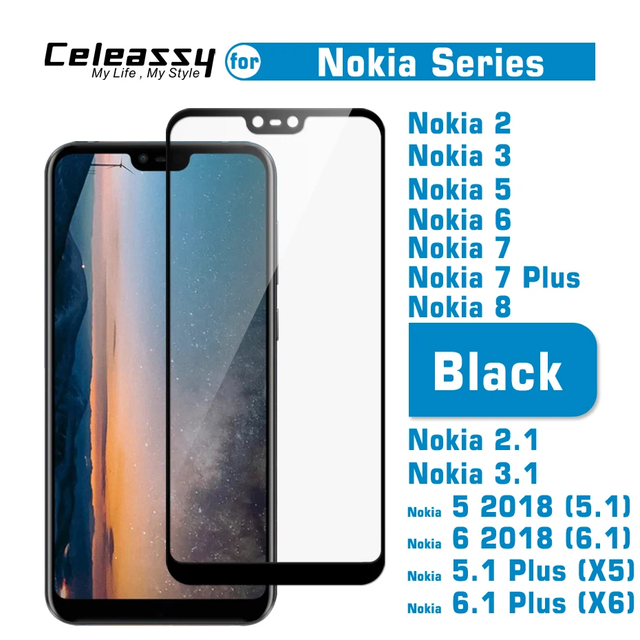 Nokia series Tempered glass (1)