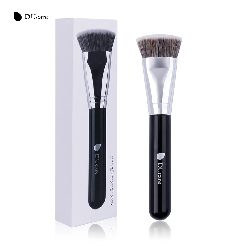 Buy DUcare 1 PCS Flat Contouring Brush Synthetic Bristles Contour Blend Makeup