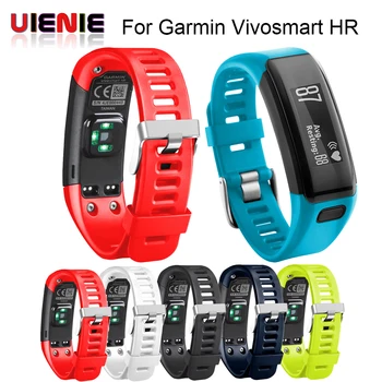 

New Hot Original watchbands Staps 5 candy color Fashion Sports Silicone Band wrist Strap Bracelet For Garmin Vivosmart HR bands