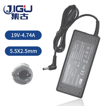 

JIGU 19V 4.74A 5.5*2.5MM 90W Replacement For Asus F3S A52J N61J X61S N52J k70a N60D K61IC Laptop AC Charger Power Adapter