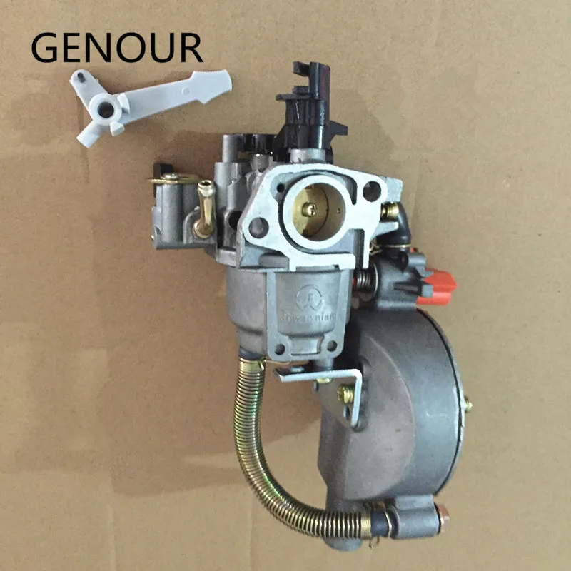 Kit de Conversão para Gx160 Novo Design Jiwannian Cng Carburador Três Vias Gx200 Motor Gasolina Liquefeld Combustível Duplo Lpg & 8 gx200 motor gasolina & liquefeld, carburador combustível duplo