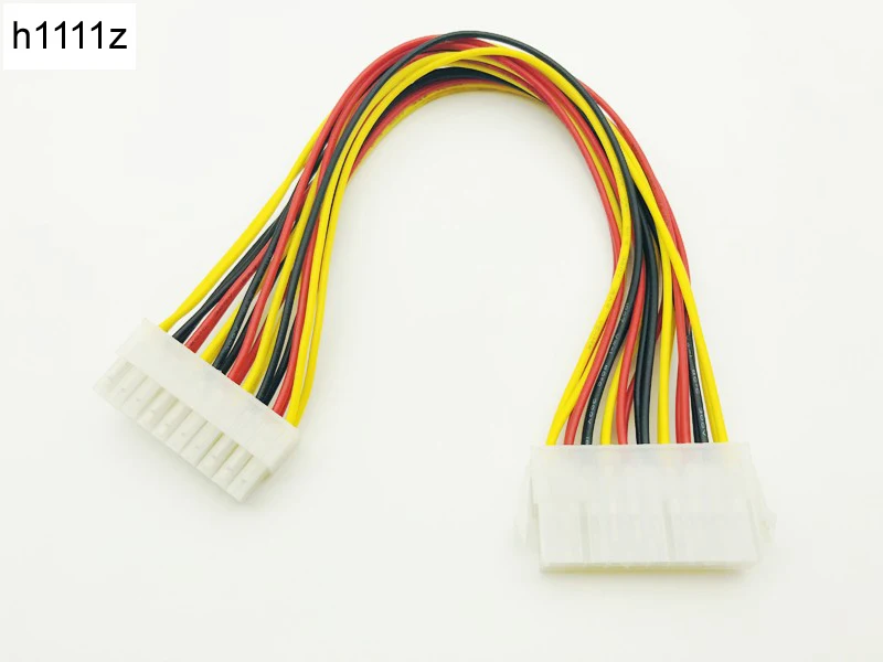 20 دبوس الذكور إلى 20Pin الإناث الداخلية PC PSU الطاقة محول ATX تمديد كابلات الموصلات اللوحة 20 P امدادات الطاقة ل سطح المكتب