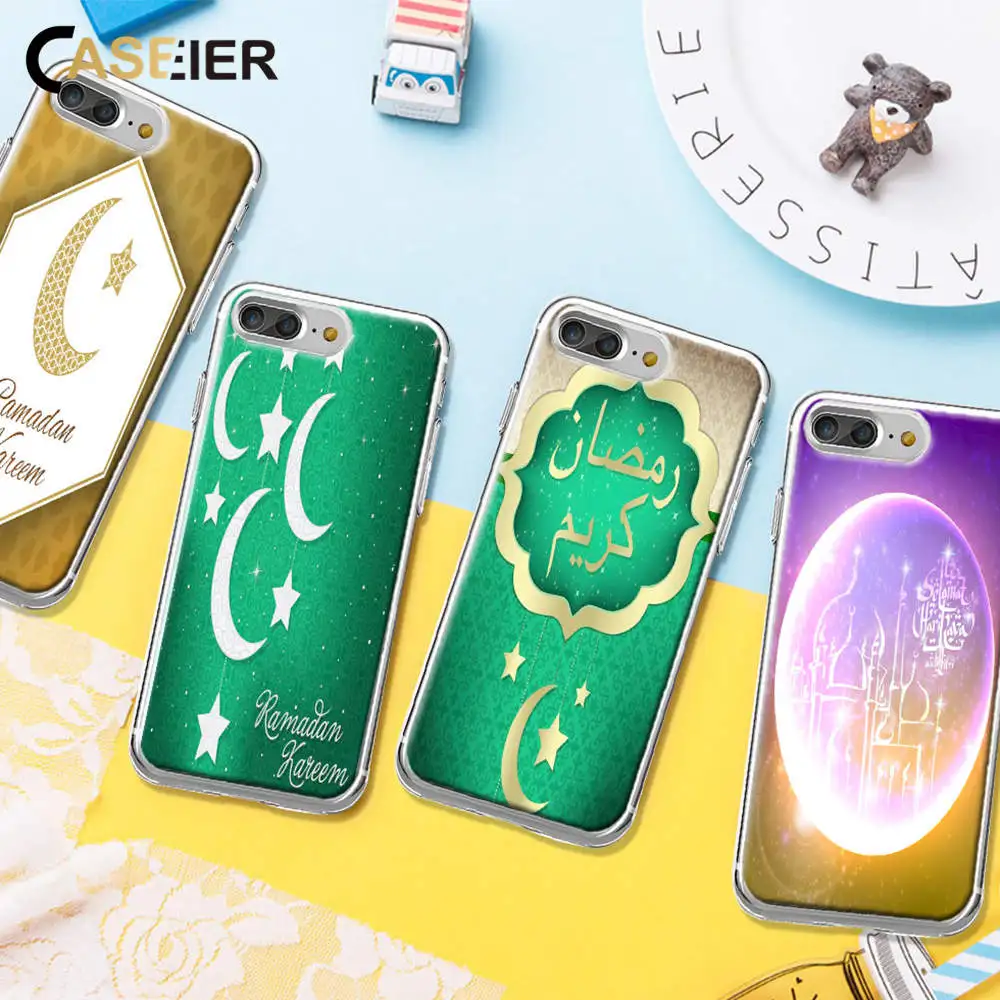 

CASEIER Lantern Lamp Ramadan Case For iPhone X XS MAX XR 7 8 6 6S Plus Soft TPU Case For iPhone 5 5s SE 5C 4 Capinha Funda Capa