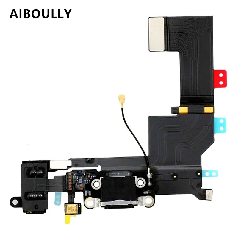 AIBOULLY 100% новый гибкий разъем для Iphone 5S зарядный порт зарядное устройство док