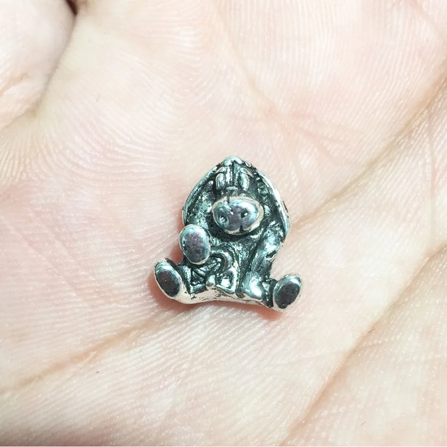 

free shipping 1pc mother's day gift dog mother bead Fits European pandora Charm Bracelets A1123