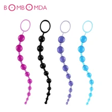 Anal Sex Toys for Women Anal Beads Dildo Butt Plug No Vibrator Men Masturbation Dildo Anal G spot Vibrator Beads Adult Products sex products 10 function g spot vibrator for women butt plug anal dildo vibrator clit masturbator adult toys sex toys for woman