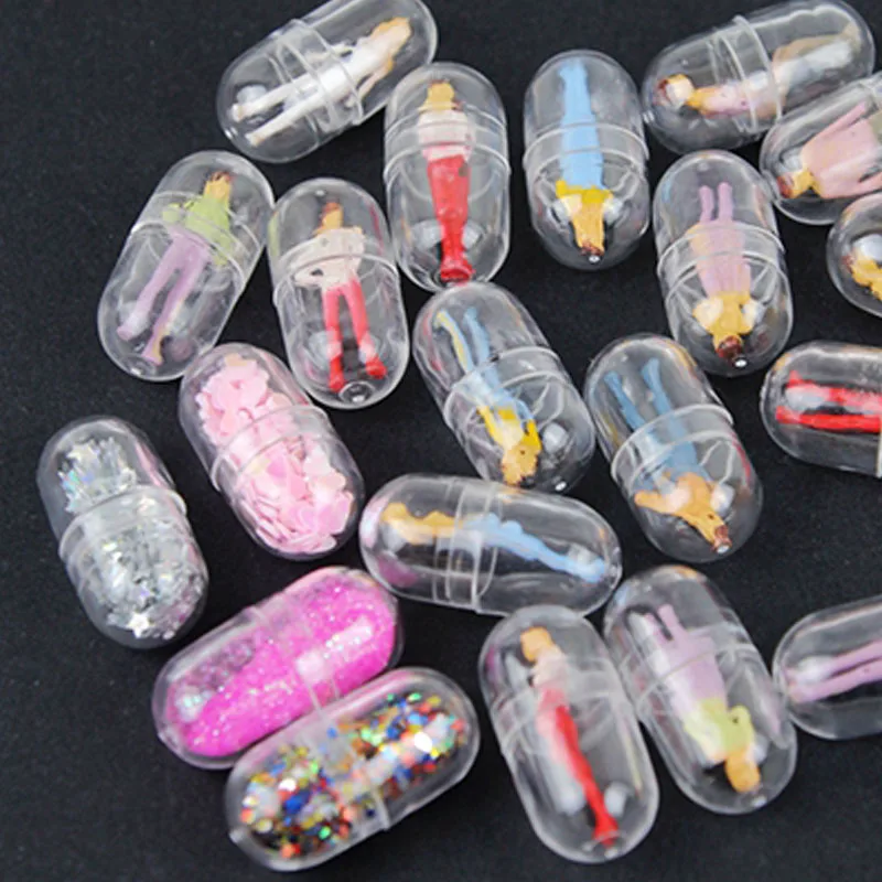 10 шт. DIY кристалл клей наполнитель сделать поиск талисманы Мультфильм Человек