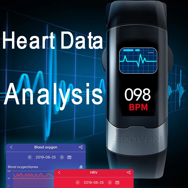 ECG HRV PPG спортивный смарт-браслет высокого качества USB Смарт-браслет трекер сердечного ритма модные оригинальные браслеты фитнес-измерения