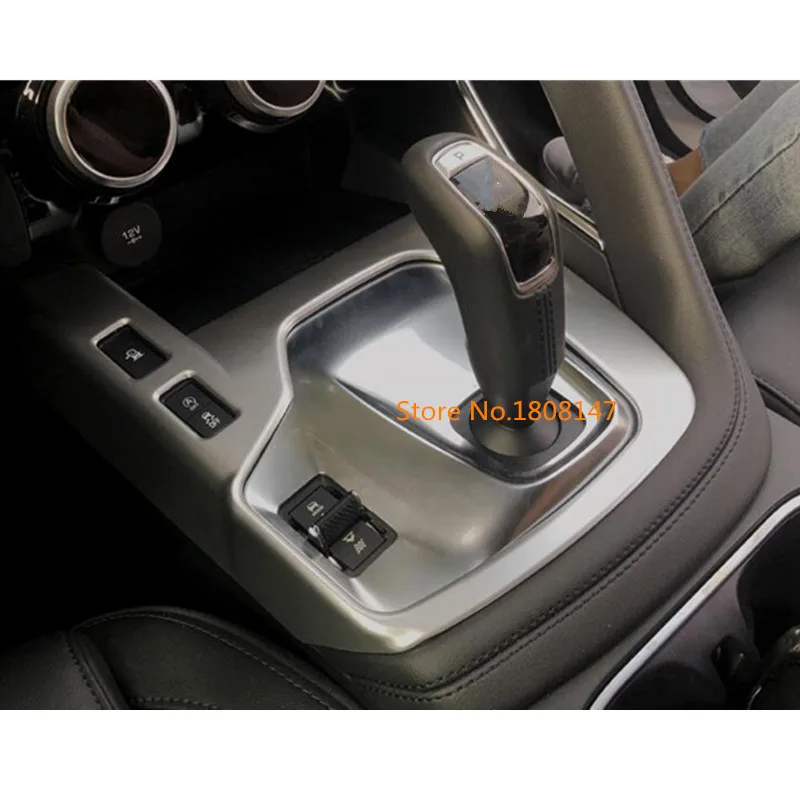 

Car body sticker inner middle handbrake Shift Stall Paddles cup switch frame lamp trim for Jaguar E-Pace Epace 2017 2018 2019