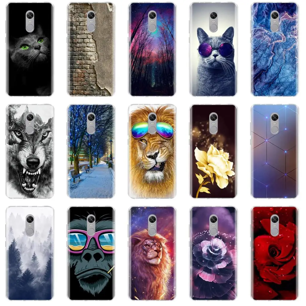 

For Xiaomi Redmi Note 4 Case Cover Soft TPU Silicone Fundas For Xiaomi Redmi Note 4X Case 3D Relief Coque Note 4 4X Phone Cases