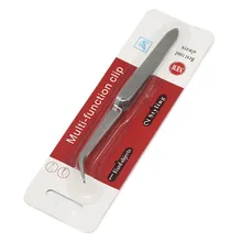 1 шт. x многофункциональные маникюрные дизайнерские зажимы для ногтей из нержавеющей стали Пинчер фиксирующие щипчики для акриловый гель для ногтей советы X пинцеты