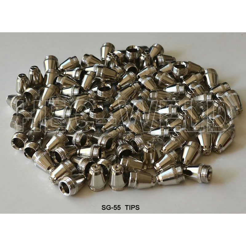 

Plasma TIPs Nozzles 40-60Amp Fit SG-55 AG-60 Plasma Cutter Cutting Torch Consumables 100PK