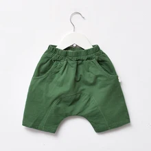 Детская одежда детские брюки из ткани, соединенной внахлестку; летняя брюки для маленьких мальчиков и девочек Шорты слитный купальник, бестарный зелёный желтый дешевая пляжная одежда
