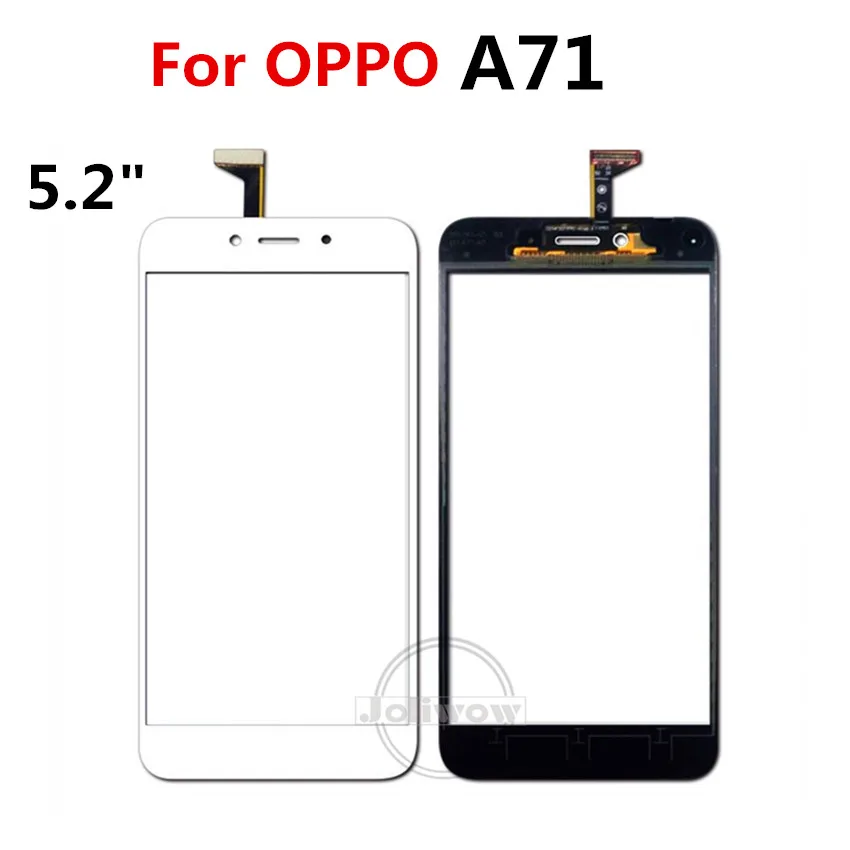Для oppo A71 сенсорный экран панель спереди защитная, внешняя, стеклянная крышка объектива запасные части для oppo A 71 A71 с сенсорным экраном на передней Стекло