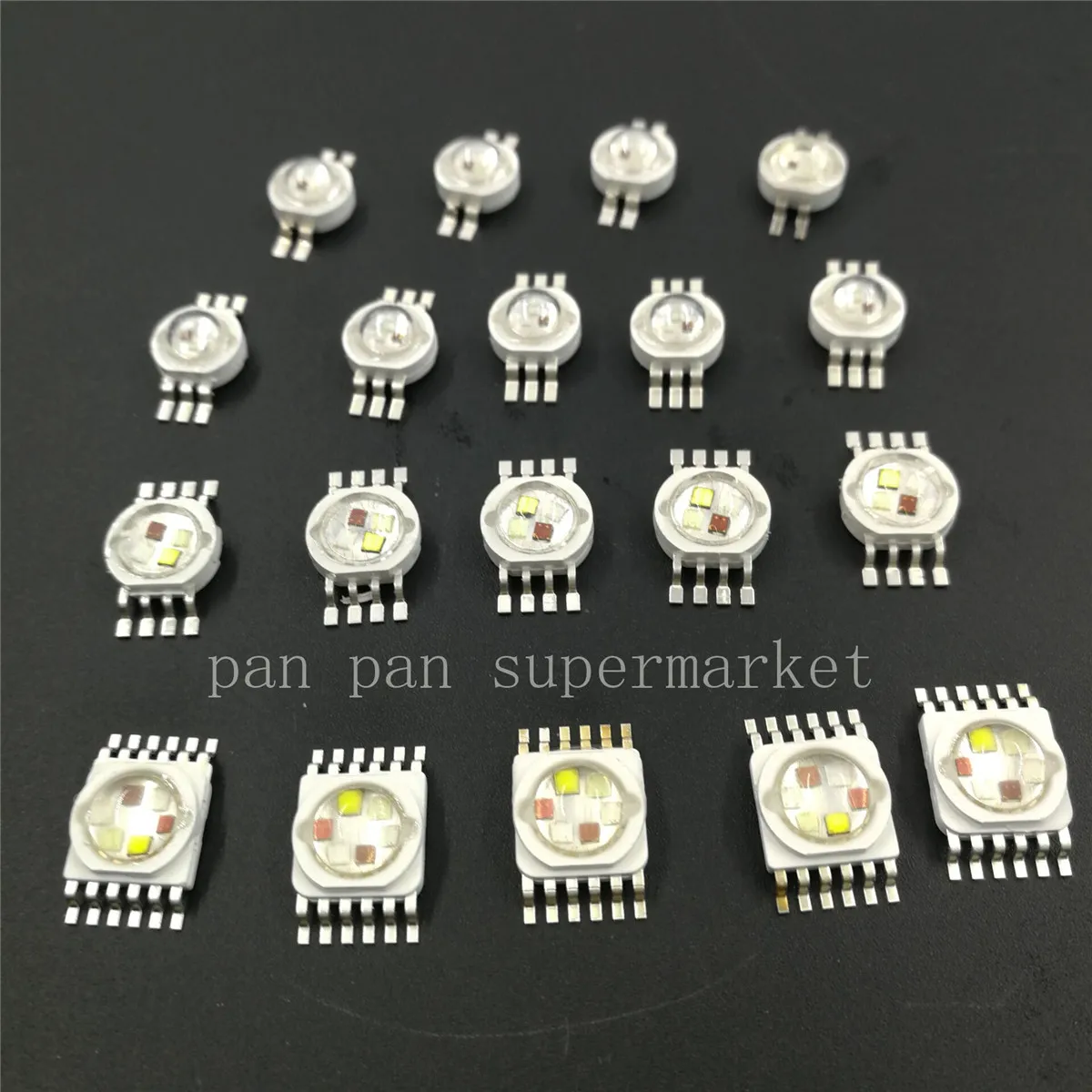 

RGB RGBW RGBWY RGBWYV High Power LED Chip 3W 4W 15W 18W Colorful DIY molding LED Stage lights Source 4pin 6pin 8pin 10pin 12pin