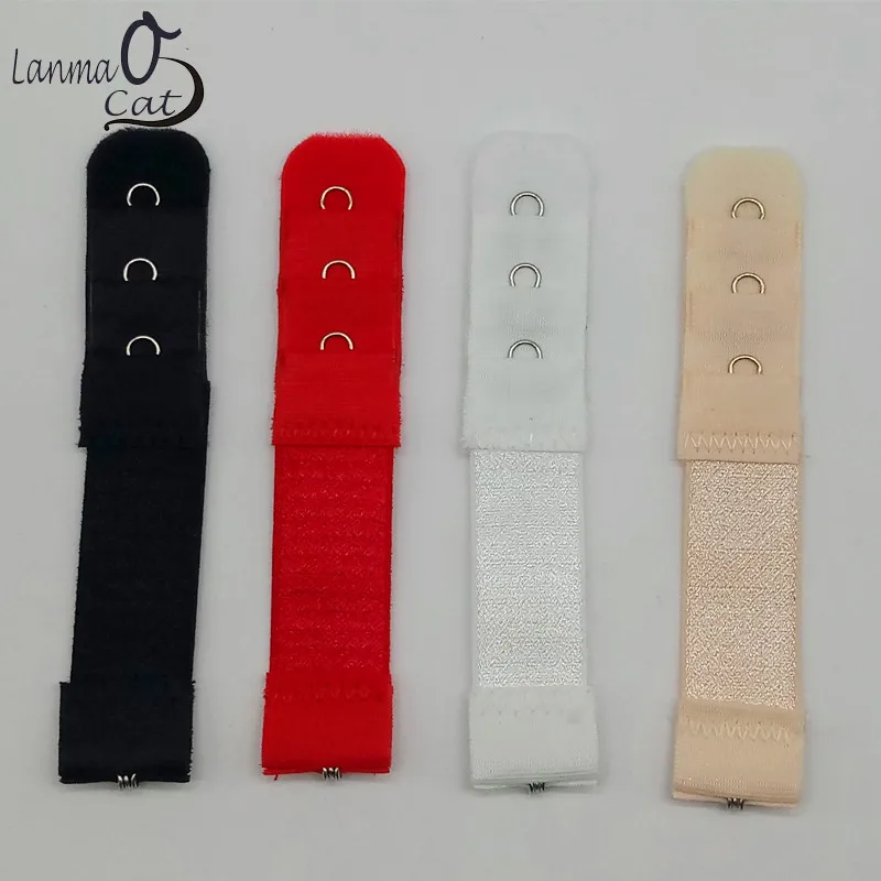 

4 PCS 1 Hook Bra Extender Ladies 1 Hooks Bra Hooks and Eye Extender Bra Extension Hook Buckle Free Shipping