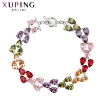 Xuping роскошный браслет трендовые ювелирные изделия посеребренные высококачественные браслеты S15/S34.2-72343