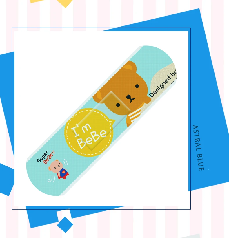120 Pcs Cartoon Cute Band Aid Breathable Hemostasis Adhesive Bandages First Aid Emergency Kit Mini Band aid For Kids Children (13)