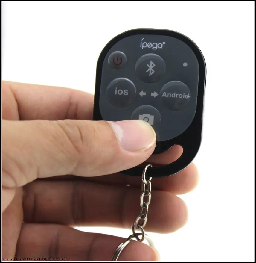 

DHL iPega Bluetooth remote control self-timer wireless camera shutter for iPod/iPhone/iPad/Samsung/Andriod Phone Wholesale