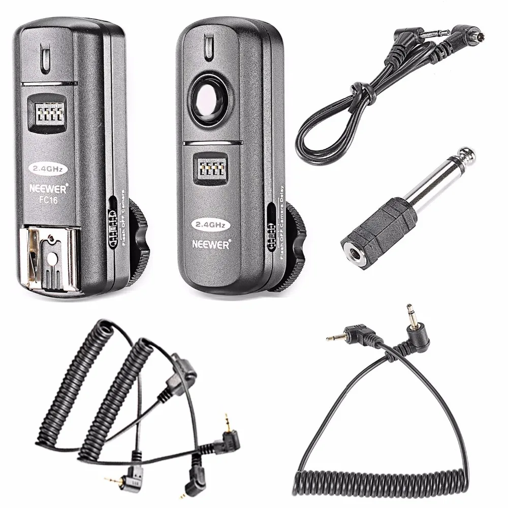 Neewer FC 16 Multi Channel 2.4GHz 3 IN 1 Wireless Flash/Studio Flash