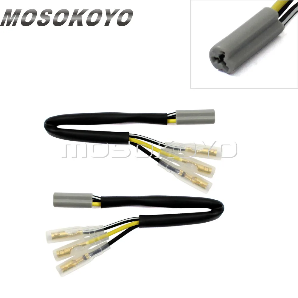 Front Rear OEM Turn Signal Wiring Harness Connectors Wire Plug Cable Lead for Yamaha YZFR6 R6S R1 FZ10 FZ6 2002 2014 on Aliexpress.com | Alibaba Group