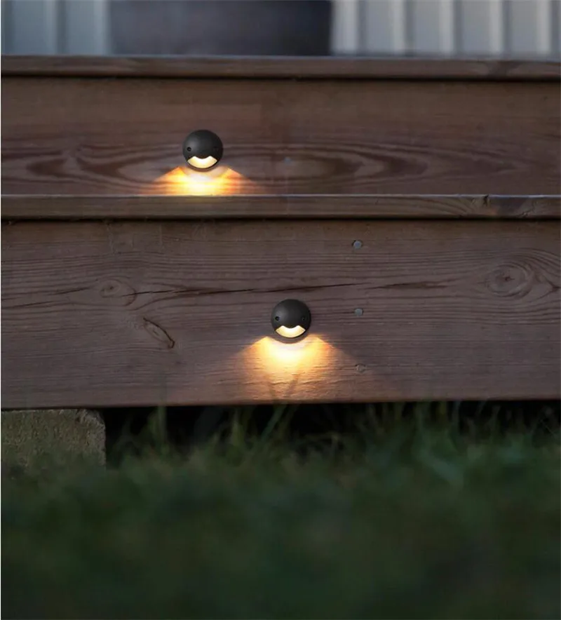 Lâmpada de Canto Conduziu a Lâmpada Led ao ar Footlights Luzes Livre 220 v 110 Dc12v Passo Luz Superfície Montado Subterrânea Ip67 3 w Led 10 High Quality Luzes e Iluminação