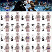 80 шт. прозрачный Штурмовик супер герои из фильмов о Звездных войнах Звездные войны мини куклы фигурка штурмовика строительные блоки Обучающие игрушки