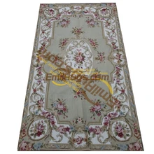 Стиль Роскошный игольчатый точечный ручной тканный ковер из натуральной овечьей шерсти ручной вязки ковры