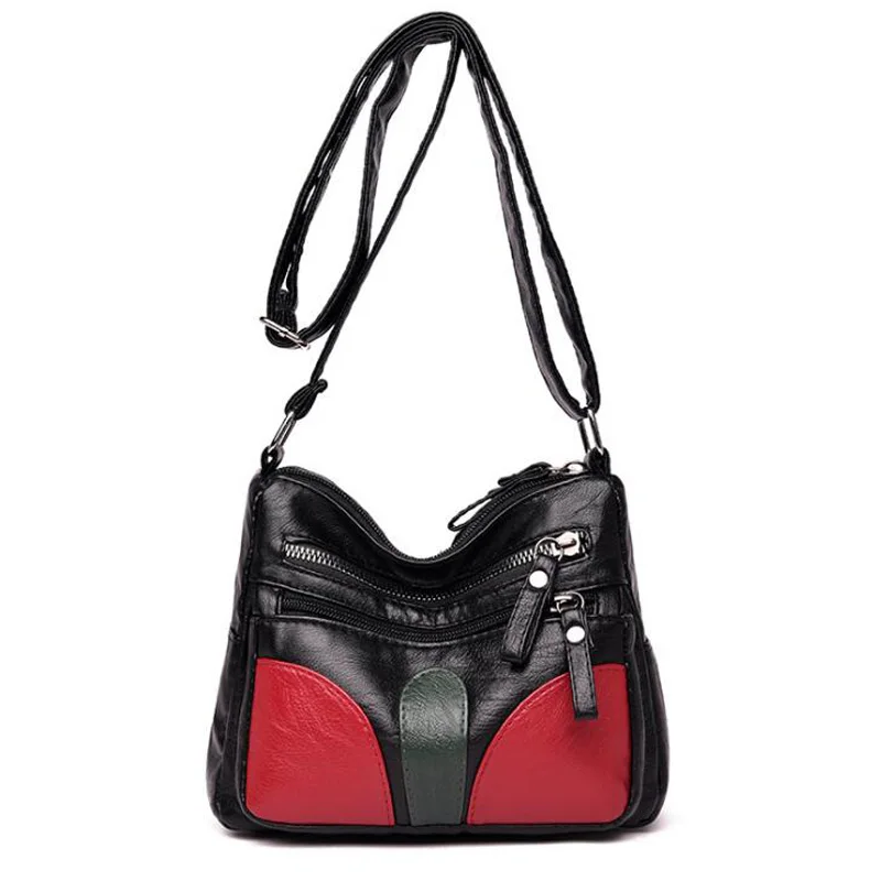 High Quality Soft Leather Women Bag PU Fashion Handbag Large Capacity Shoulder Bags Designer Female Crossbody Bags