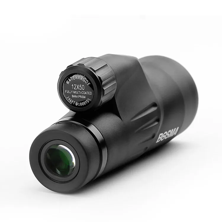 

BOSMA 10X50/12X50 High Powered Waterproof Monocular. New Optical Best Brightness and Clarity
