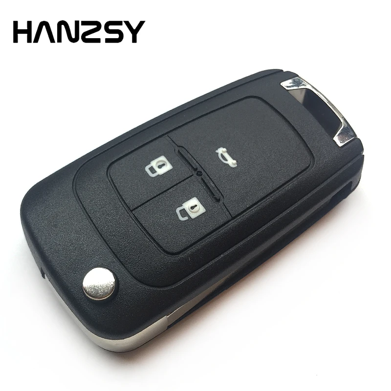 

3 button Car key Fob shell For OPEL Insignia vauxhall Mokka Astra Replacment Auto Folding Flip key Case Remote key housing Cover