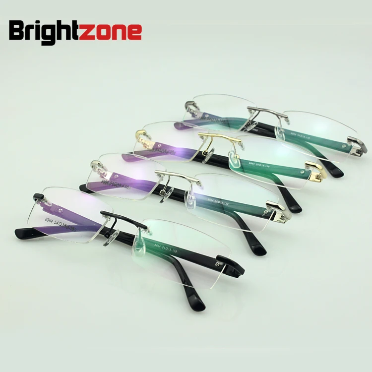 

Men's prescription eyeglasses designer frame optiacl glasses plastic temples eyewear RX-able Jiong 8864